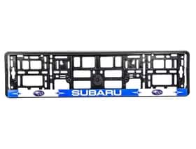 Рамка номерного знака Winso 000011 цвет черный на Subaru