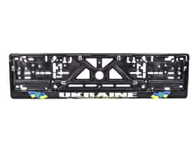 Рамка номерного знака Winso 142300 черный Ukraine
