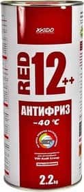Готовий антифриз Xado (метал) G12++ червоний -40 °C