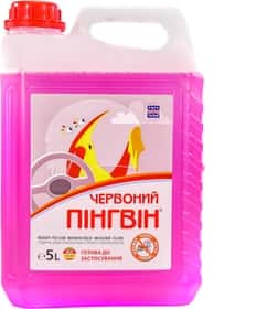 Омивач скла Xado Червоний пінгвін літній Омивач скла Xado Червоний пінгвін літній