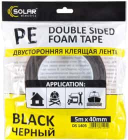 Двосторонній скотч Solar DS1405 на поліетиленовій основі 40 мм x 5 м