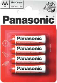 Батарейка Panasonic Zinc Carbon R6RZ/4BP AA (пальчикова) 1,5 V 4 шт