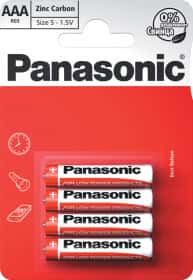 Батарейка Panasonic Zinc Carbon R03REL/4BP AAA (мизинчиковая) 1,5 V 4 шт Батарейка Panasonic Zinc Carbon R03REL/4BP AAA (мизинчиковая) 1,5 V 4 шт