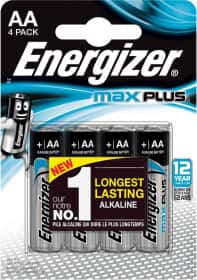 Батарейка Energizer Max Plus 257-1006_4 AA (пальчикова) 1,5 V 4 шт Батарейка Energizer Max Plus 257-1006_4 AA (пальчикова) 1,5 V 4 шт