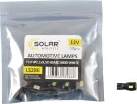 Автолампа Solar T10 W2,1x9,5d 5 W LS286P