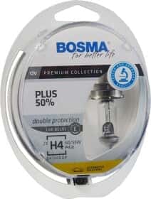 Автолампа Bosma Plus 50 H4 P43t 55 W 60 W прозора 3929