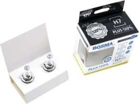 Автолампа Bosma PLUS 120% H7 PX26d 55 W прозоро-блакитна 5462