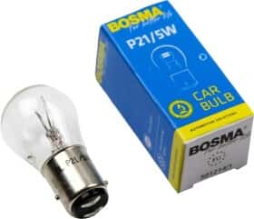 Автолампа Bosma P21/5W BAY15d 5 W 21 W прозора 1574S