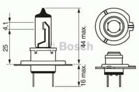 Автолампа Bosch Longlife Daytime H7 PX26d 55 W 1987302078