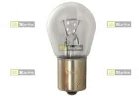 Автолампа Starline Standard P21W BA15s 21 W прозора 9999995