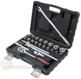 Набор торцевых головок и комплектующих Partner PA-4025 1/2" (25 пр.)
