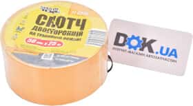 Двосторонній скотч MasterTool 77-6525 на тканевой основе 50 мм x 25 м Двосторонній скотч MasterTool 77-6525 на тканевой основе 50 мм x 25 м