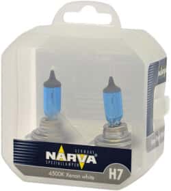 Автолампа Narva H7 PX26d 55 W темно-голубая 48607