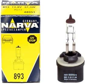 Автолампа Narva 893 PG13 37,5 W прозрачная 48051C1 Автолампа Narva 893 PG13 37,5 W прозрачная 48051C1