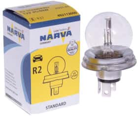 Автолампа Narva R2 P45t 40 W 45 W прозрачная 49211C1