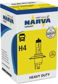 Автолампа Narva Heavy Duty H4 P43t-38 70 W 75 W прозора 48898C1 Автолампа Narva Heavy Duty H4 P43t-38 70 W 75 W прозора 48898C1