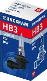 Автолампа Tungsram HB3 P22d 60 W прозора 53060u1k