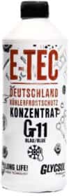 Концентрат антифриза E-TEC Glycsol G11 синий Концентрат антифриза E-TEC Glycsol G11 синий