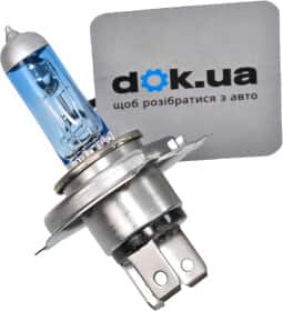 Автолампа Osram Cool Blue Intense (Next Gen) H4 P43t 55 W 60 W світло-блакитна 64193CBN
