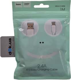 Кабель Hoco X13 X13MICRO1MWHITE USB - Micro USB 1 м