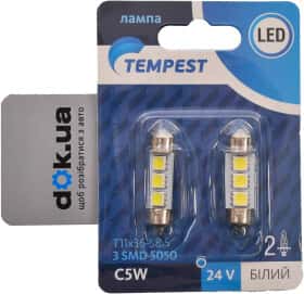 Автолампа Tempest C5W S8.5 TP-210T11-24V