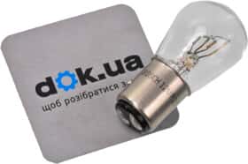 Автолампа Bosch Pure Light P21/4W BAZ15d 4 W 21 W прозрачная 1987302215