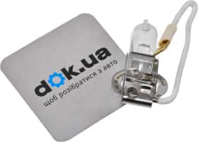 Автолампа Osram AllSeason H3 PK22s 55 W прозора 64151als