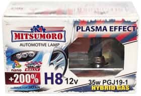 Автолампа Mitsumoro H8 PGJ19-1 35 W світло-блакитна M72820NB/2 Автолампа Mitsumoro H8 PGJ19-1 35 W світло-блакитна M72820NB/2