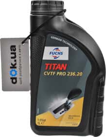 Трансмиссионное масло Fuchs Titan CVTF Pro 236.20 синтетическое Трансмиссионное масло Fuchs Titan CVTF Pro 236.20 синтетическое
