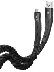Кабель Hoco U78 Cotton 6931474721501 USB - Micro USB 1,2 м