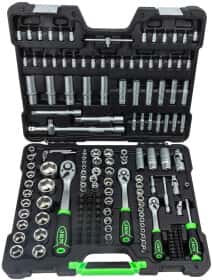 Набор торцевых головок и комплектующих JBM 54035 1/2", 3/8", 1/4" (179 пр.)