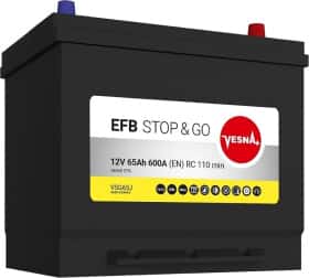 Аккумулятор Vesna 6 CT-65-R EFB 312260