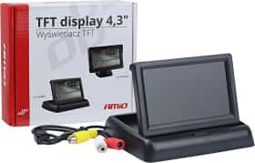 Монитор в авто Amio TFT02 черный