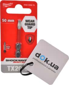 Бита Milwaukee Shockwave 4932430876 T20
