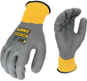 Перчатки рабочие DeWALT нейлоновые с нитриловым покрытием серые