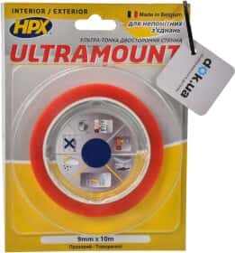 Двосторонній скотч HPX UM0910 8 мм x 10 м