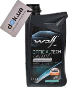 Трансмиссионное масло Wolf OfficialTech MV GL-4+ 75W-90 синтетическое Трансмиссионное масло Wolf OfficialTech MV GL-4+ 75W-90 синтетическое