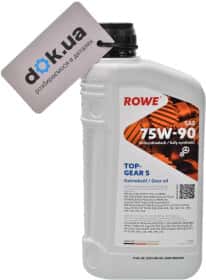 Трансмиссионное масло Rowe Hightec Topgear GL-4 GL-5 MT-1 75W-90 синтетическое Трансмиссионное масло Rowe Hightec Topgear GL-4 GL-5 MT-1 75W-90 синтетическое