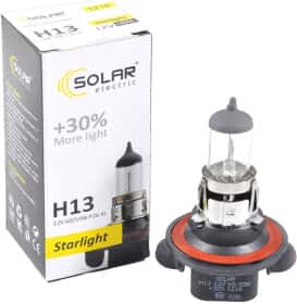 Автолампа Solar Starlight +30 H13 P26.4t 55 W 60 W біла 1218