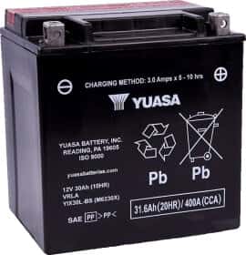 Акумулятор Yuasa 6 CT-31,6-R YIX30L-BS Акумулятор Yuasa 6 CT-31,6-R YIX30L-BS