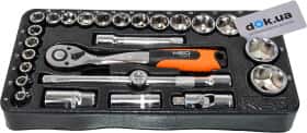 Набор торцевых головок и комплектующих Neo Tools 84238 1/2" (27 пр.)