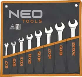Набор ключей рожковых Neo Tools 09-851 6x7-20x22 мм 8 шт