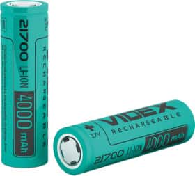 Акумуляторна батарейка Videx 21700 4000 mAh 1 шт
