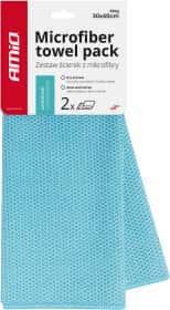 Салфетки Amio Microfiber Tower Pack 03737 микрофибра 30х40 см 2 шт