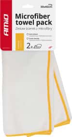 Салфетки Amio Microfiber Tower Pack 03740 микрофибра 40х30 см 2 шт Салфетки Amio Microfiber Tower Pack 03740 микрофибра 40х30 см 2 шт