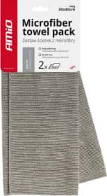 Салфетки Amio Microfiber Tower Pack 03742 микрофибра 40х30 см 2 шт