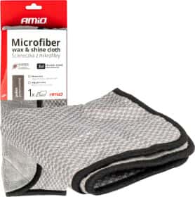 Салфетка Amio Microfiber Wax & Shine Cloth 03976 микрофибра 40х40 см