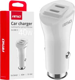 USB зарядка в авто Amio 03884 USB зарядка в авто Amio 03884