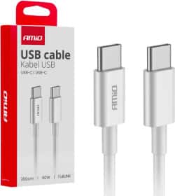 Кабель Amio FullLINK 03897 type-C - type-C 2 м