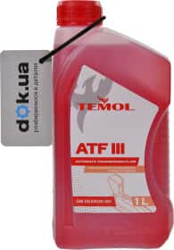 Трансмісійна олива TEMOL ATF III напівсинтетична Трансмісійна олива TEMOL ATF III напівсинтетична